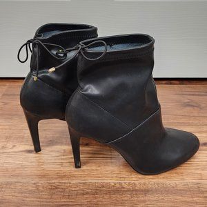 ZARA black boot 4" heel - size 41